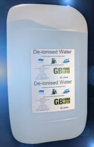 De-ionised Water (25 litres)