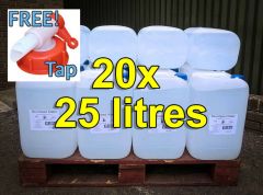 De-ionised Water (25 litres) x 10