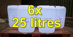 Buy 6x 25 litre Deionised Water